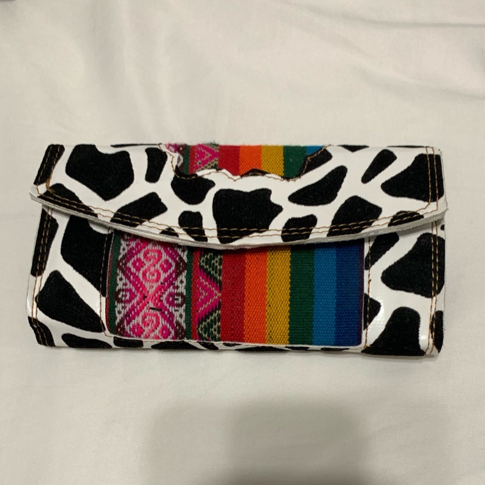 NOT FOR SALE RIGHT NOWcolorful/animal print wallet